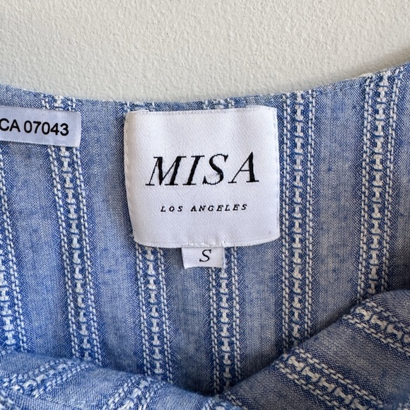 MISA • Marina Top in Light Blue - Picture 9 of 12